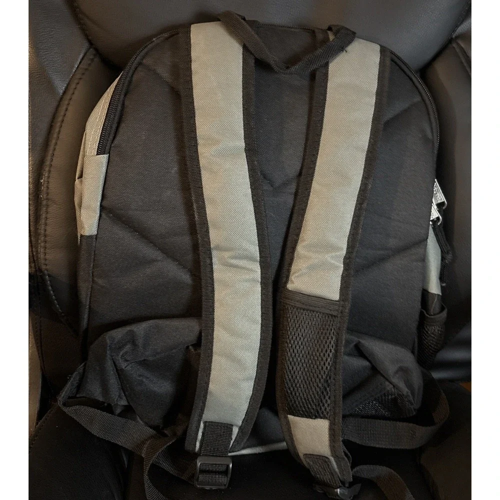 K-Cliffs Student Backpack Gray/Black‎ NWT